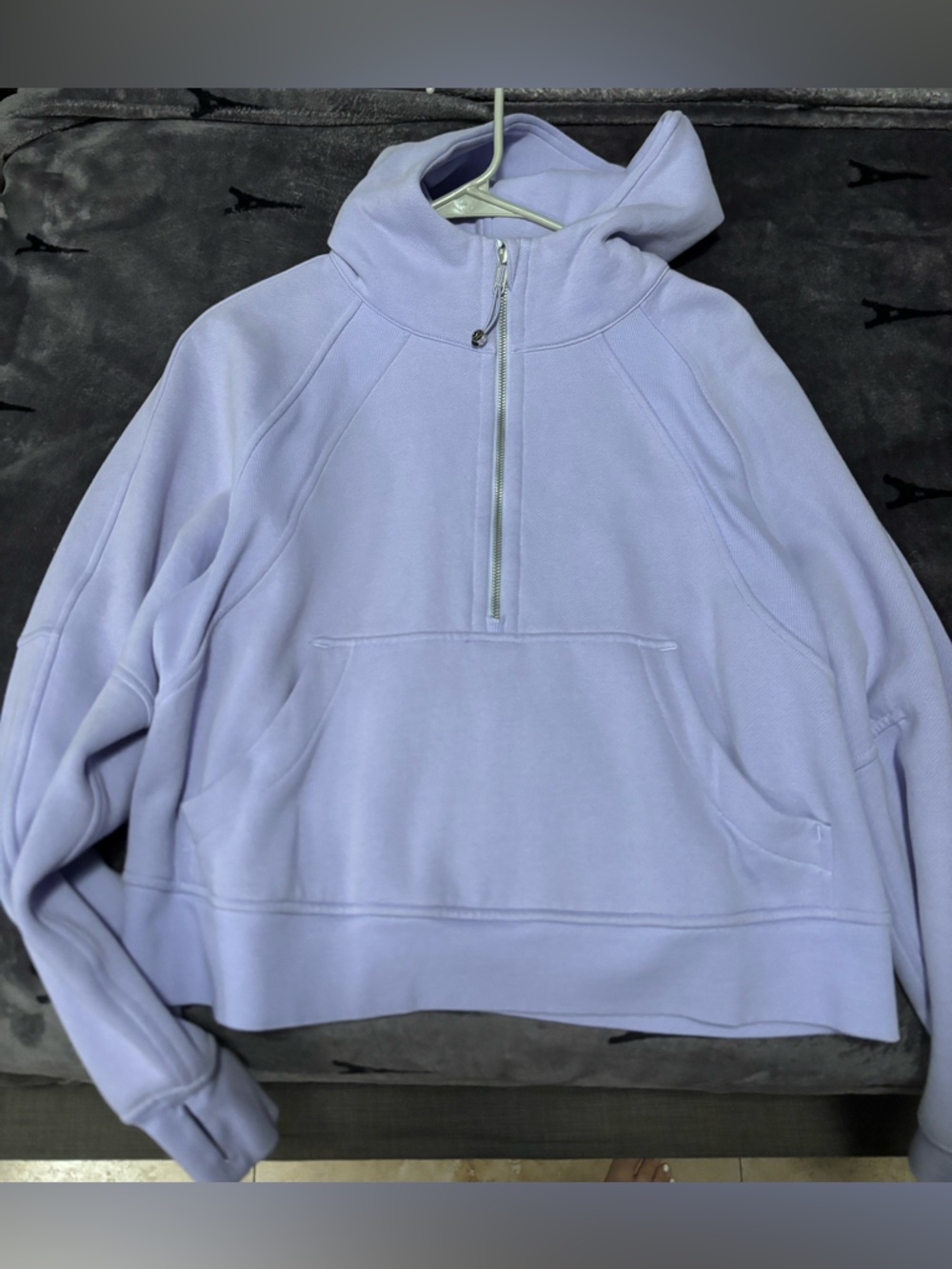 Lululemon  athletica Oversized Scuba Half-Zip Hoodie Lavender Size: M/L